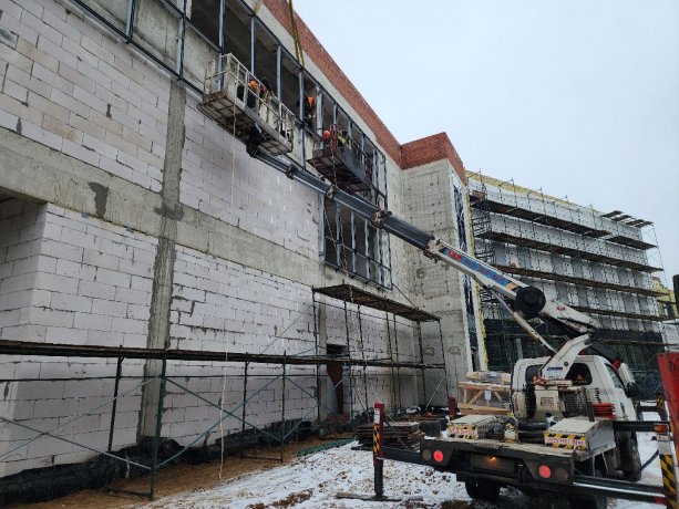 Реконструкция здания СОШ № 16 Подольск Народная 4