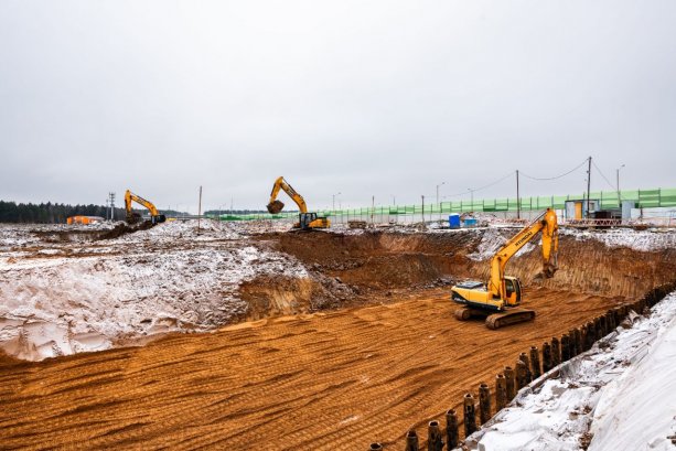 ​Строящийся Жилой комплекс «Одинцовские кварталы».