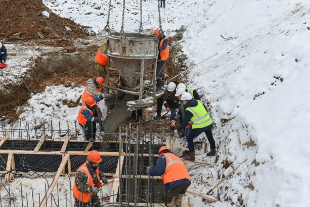 Строительство второго производственного комплекса «Доза Тех» Алабушево.