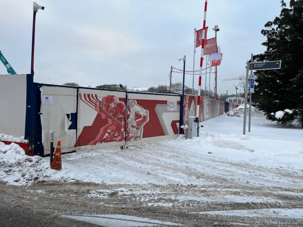 Строительство арены в «Лужниках» для ХК «Спартак​.