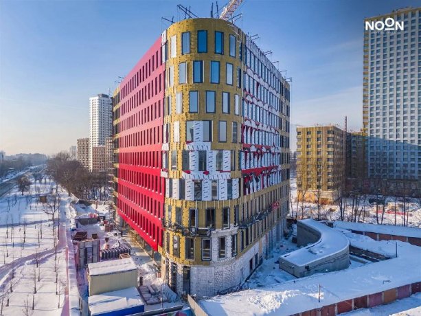 Строительство бизнес-центра NOON класса А.