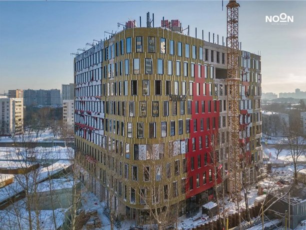 Строительство бизнес-центра NOON класса А.