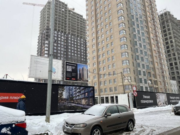 Строящийся ​Жилой комплекс «Мичуринский парк» .