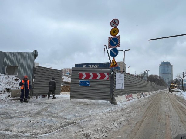 Строительство многофункционального комплекса Кутузовский вл. 12-14А