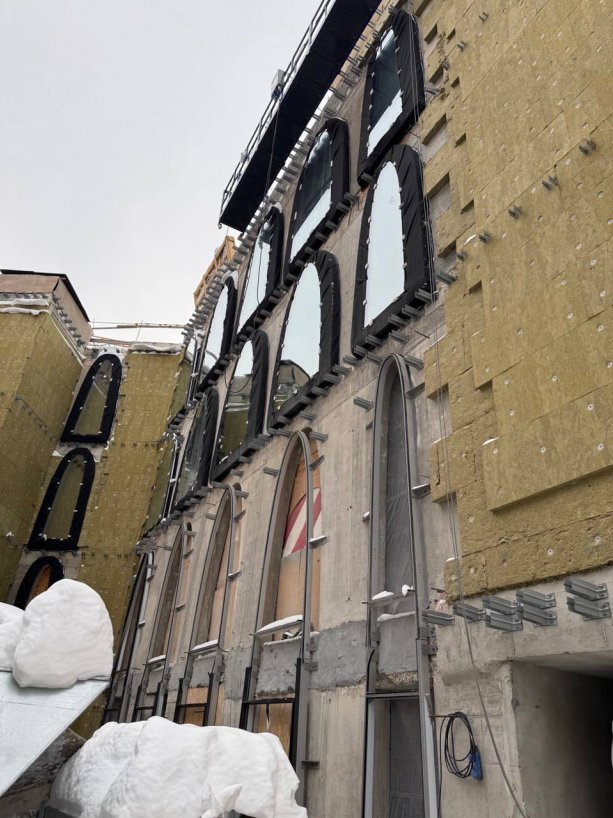 Новый строящийся  бизнес-центр класса А Руновский 14.