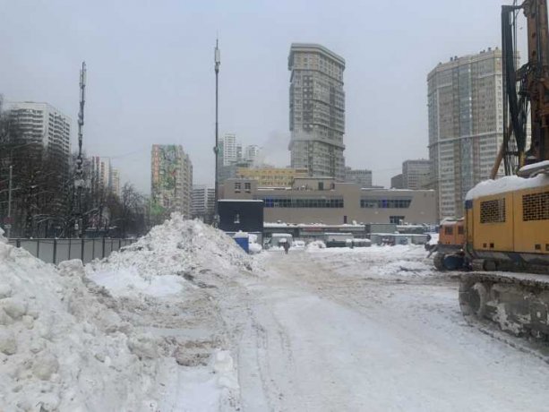 ​Строительство многофункционального комплекса NEXUS by Akvilon​ на ул. Ярцевская, 21/1