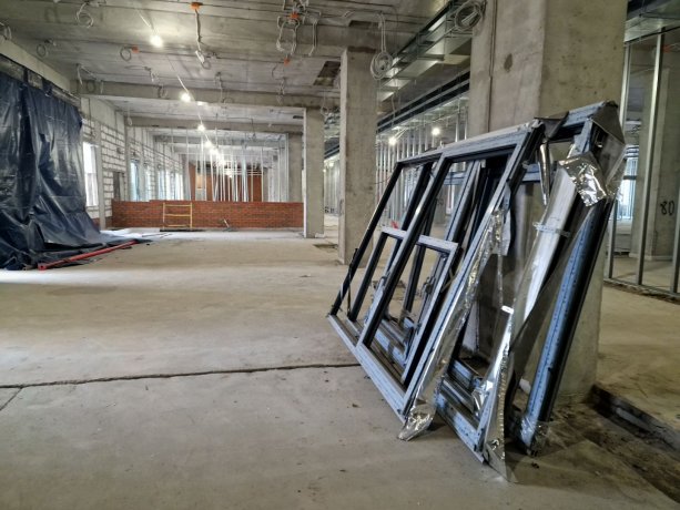 Строительство Балашихинской центральной районной больницы.