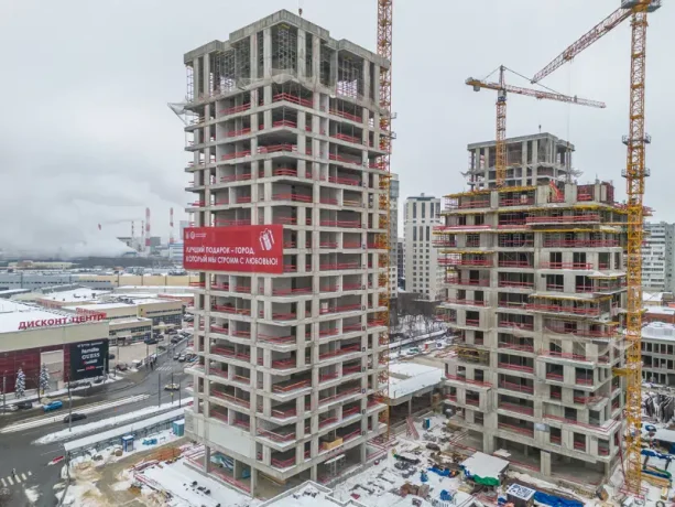 Новый крупный строящийся ЖК «Shift» от девелопера PIONEER.