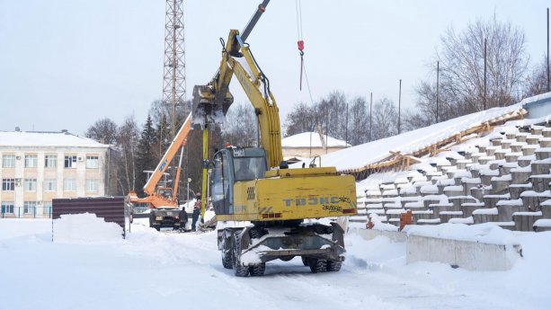 Реконструкция стадиона «Динамо» Вологда.