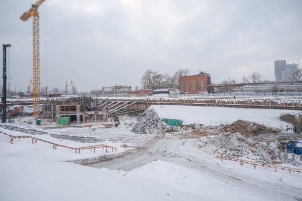 Строительство квартала ULTIMA CITY на ул. Южнопортовая, вл. 21 в Москве