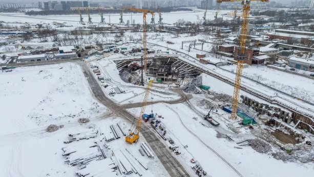 Строительство квартала ULTIMA CITY на ул. Южнопортовая, вл. 21 в Москве