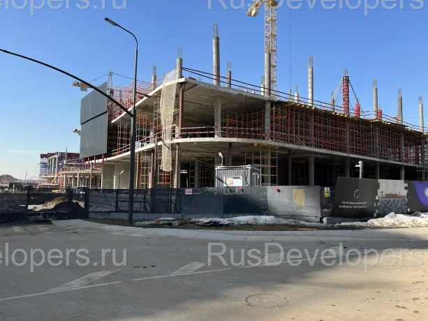 Проект СберСити рублево-архангельское - строительство офисно-делового квартал А27