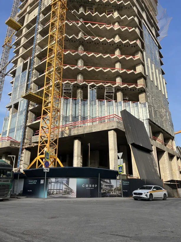 Строящийся Бизнес-центр Галс СЕВЕР PRIME.