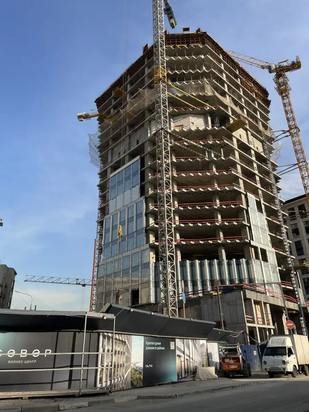 Строящийся Бизнес-центр Галс СЕВЕР PRIME.