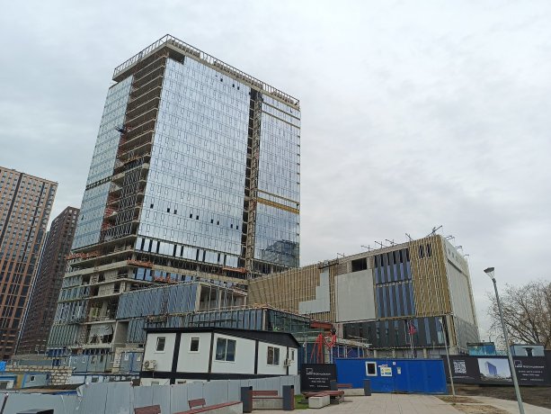 Строящийся ​Бизнес-Центр Level work Воронцовская класса A.