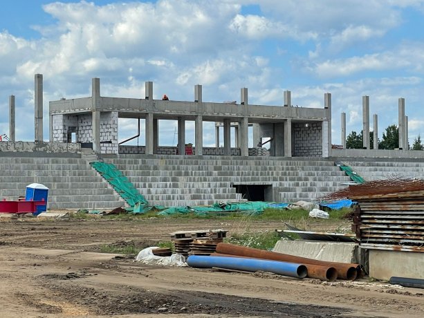 Реконструкция стадиона «Спартак» Можайск.
