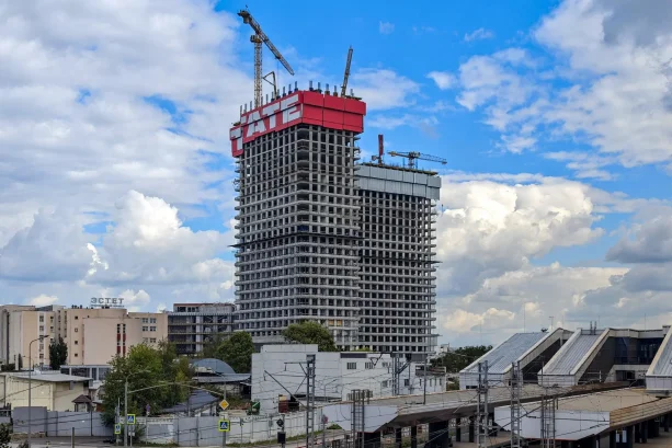 Строящийся ЖК Tate от девелопера ГК Кортрос