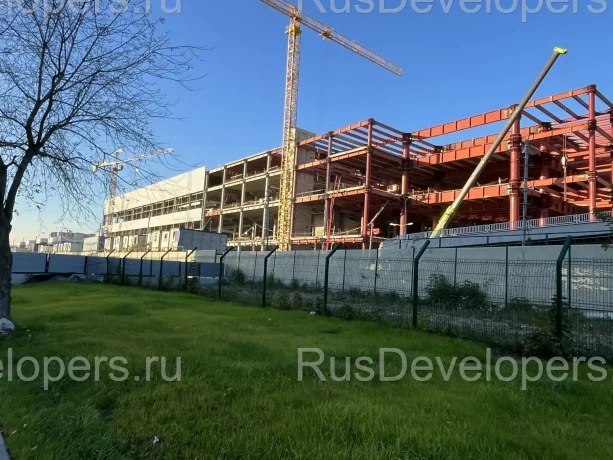 Строительство производственно-логистического здания АО «МАЗ «Москвич»