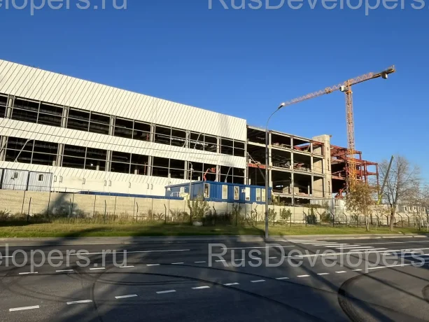 Строительство производственно-логистического здания АО «МАЗ «Москвич»