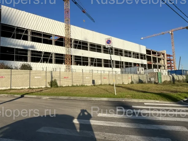 Строительство производственно-логистического здания АО «МАЗ «Москвич»