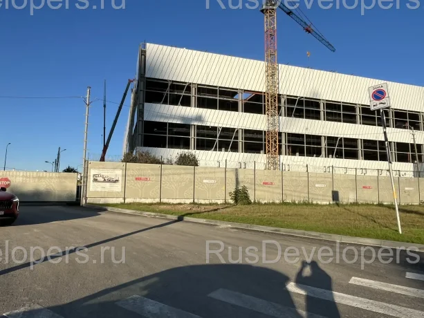 Строительство производственно-логистического здания АО «МАЗ «Москвич»