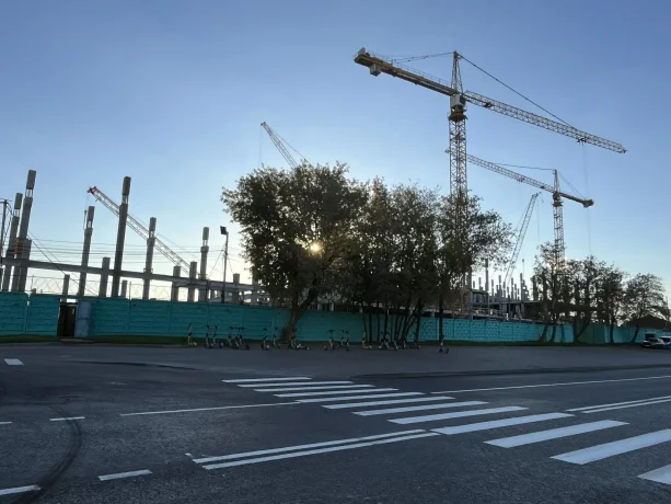 Строительство производственного комплекса в Печатниках.