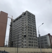 Новый строящийся Офисно-Деловой центр на севере Москвы.