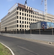 Строительство 2-ой очереди Бизнес парк Полюстрово в Санкт- Петербурге.