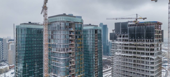 Cтроительство элитного жилого комплекса «River Park Towers Кутузовский».