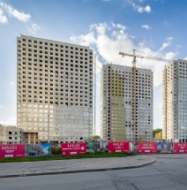 Масштабный строящийся жилой комплекс «Парксайд» от девелопера ЛСР.