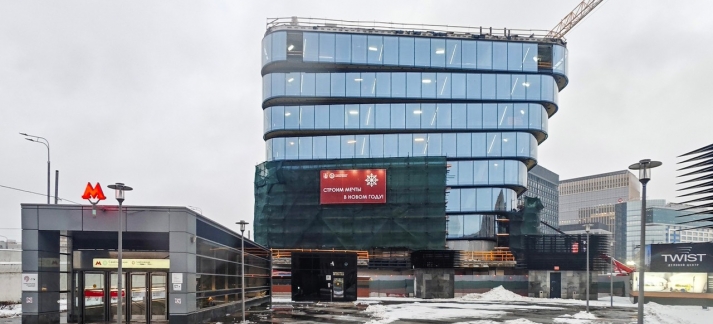 Строительство нового Делового центра TWIST​ .