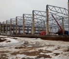 Строительство крупного складского комплекса в Московской области г. Климовск.