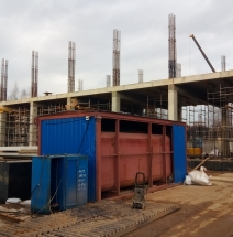 Строительство производственного корпуса Диагностика-М в Алабушево.