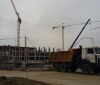 Строительство Балашихинской центральной районной больницы.