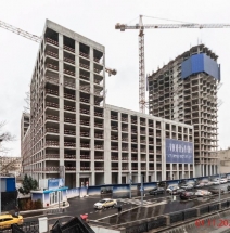 Строящийся новый жилой комплекс элит-класса Монблан.