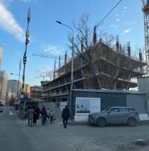 Строительство нового бизнес-центра по адресу: 1-я ул. Ямского Поля, вл. 17.