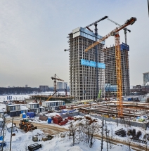 Legenda строит Бизнес-Центр Северный речной порт.