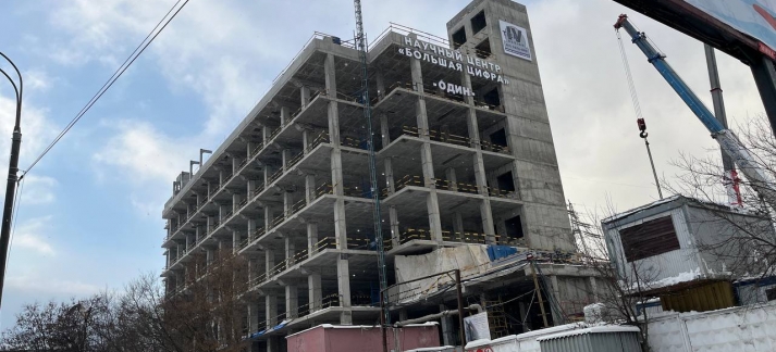 Строительство ЦОД «Большая цифра» в Москве на ул. Генерала Дорохова вл. 16