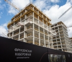 Строящийся элитный клубный город-парк  «Фрунзенская набережная».