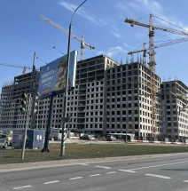 Строящийся ЖК ​Новые Смыслы на юге Коммунарки.