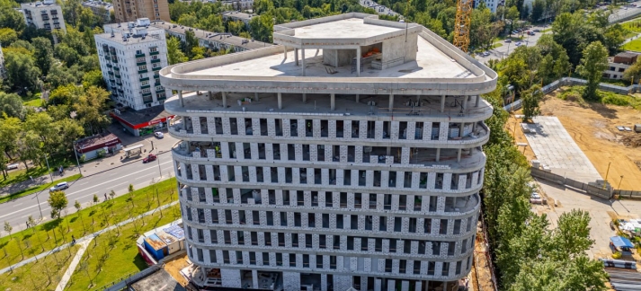 Строительство бизнес-центра NOON класса А.