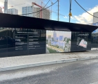 Строительство бизнес-центра STONE GRAIN на Старокалужское ш., 64, стр. 1, в Москве.