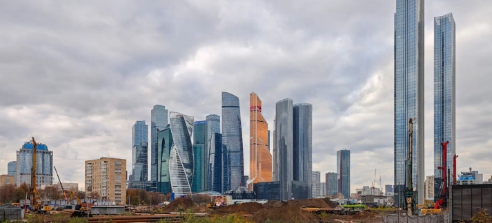 Строительство многофункционального комплекса Кутузовский вл. 12-14А