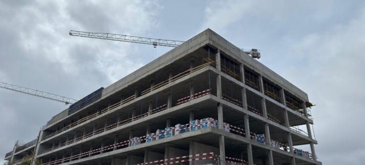 Строительство торгово-развлекательного центра (ТРЦ) «Крёкшино».