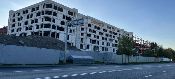 Строительство производственного комплекса Печатники Шоссейный проезд вл 34.